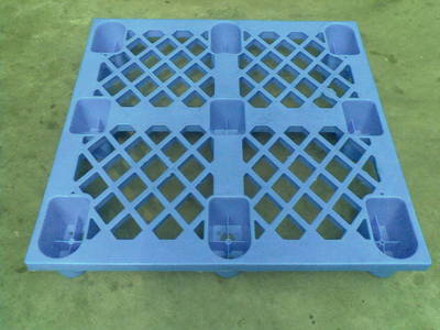 【廣州塑料卡板生產廠家 塑料卡板廠商 1111網格雙面卡板】價格,廠家,圖片,塑膠托盤,惠州市騰越塑膠制品-